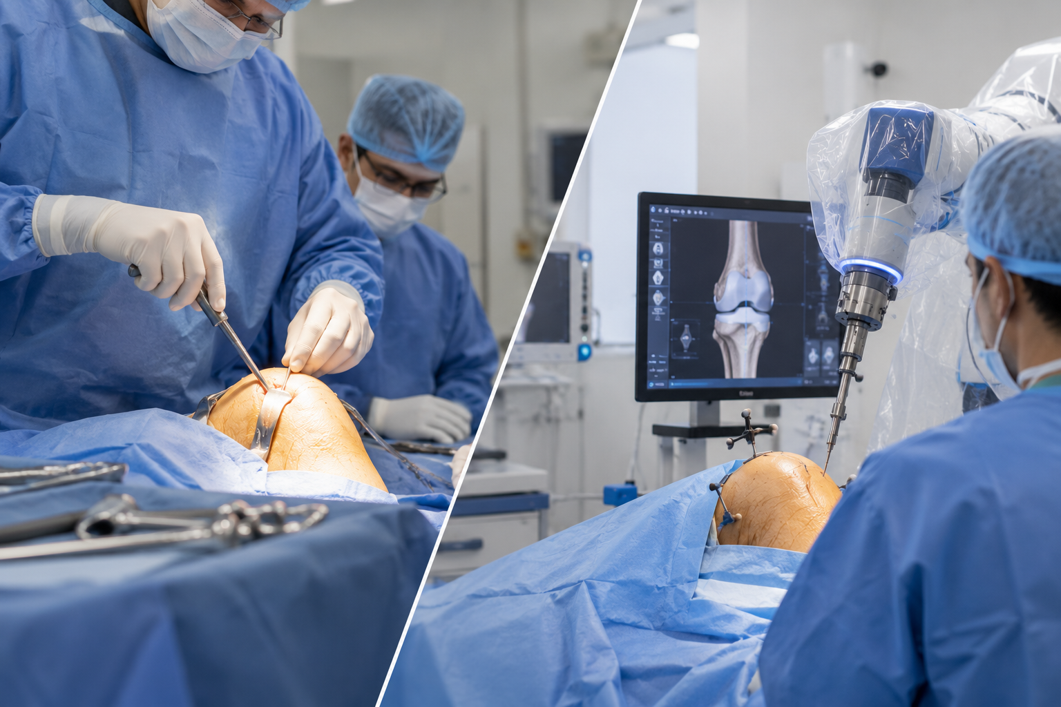 Traditional vs Robotic Knee Replacement: Is the Extra Cost Worth It?